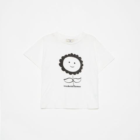 Weekend House Kids Flower T-Shirt White