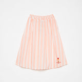 Weekend House Kids Pink Stripes Ice Cream Loing Skirt White/Pink