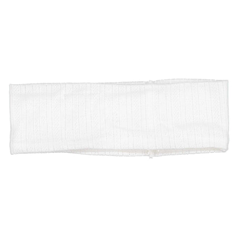 Knot Hairbands Pointelle Headwrap // White