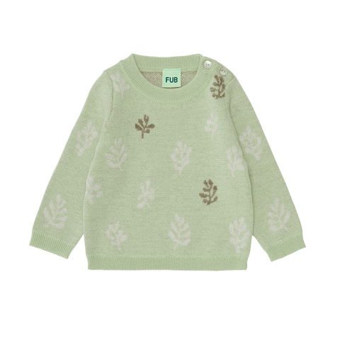 Fub Baby Jaquard Blouse Pistachio