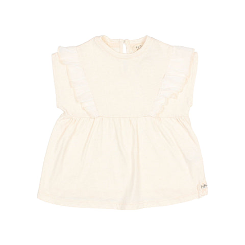 Buho BB Girly Linen T-Shirt Talc