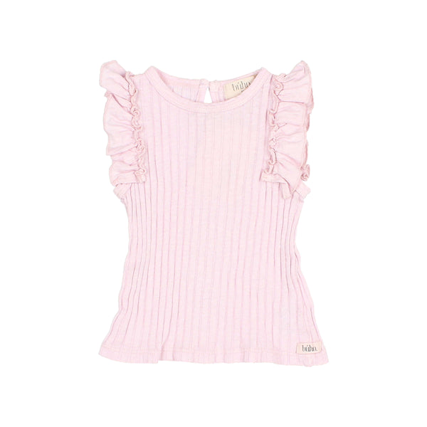 Buho Bb Ruffle T-Shirt Mauve