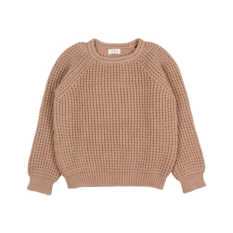 Buho Soft Knit Jumper Antic Rose