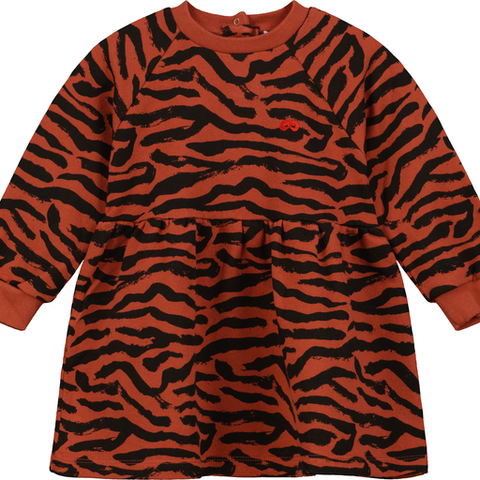 Beau Loves Chilli Oil Tiger Stripe Baby Dress