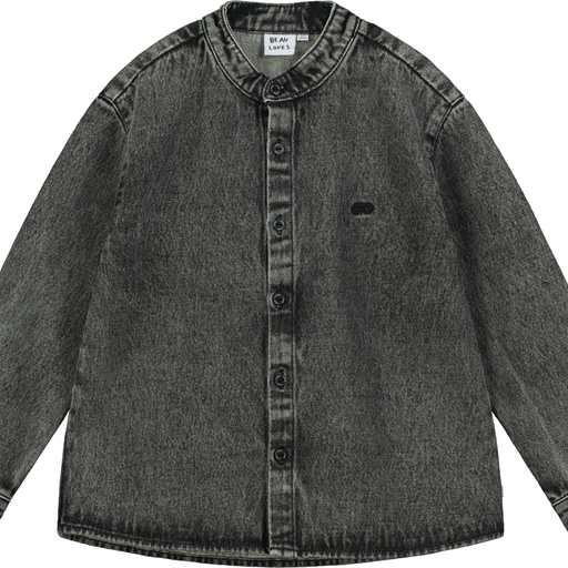 Beau Loves Washed Black Denim 'Adventurer' Shirt