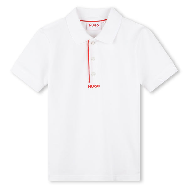 HUGO Boss Short Sleeves Polo White