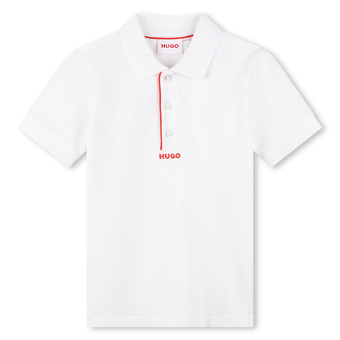 HUGO Boss Short Sleeves Polo White