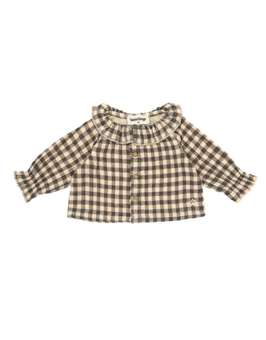 Tocoto Vintage plaid blouse