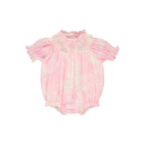 Bebe Organic Melody Romper Bubblegum Tie Dye