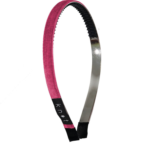 Knot Hairbands Ribbon Headband // Fuschia