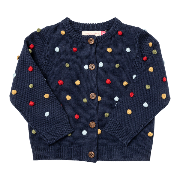 Pink Chicken Girls Maude Sweater - Navy