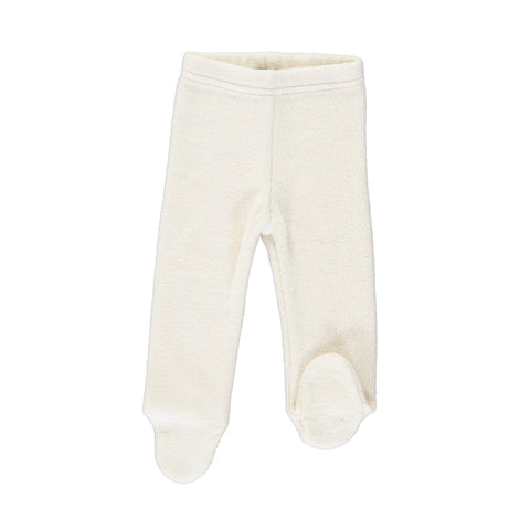 Bebe Organic Kai Footed Legging Buttermilk