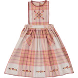 Bebe Organic Linda Apron Vintage Plaid