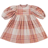 Bebe Organic Linda Dress Vintage Plaid