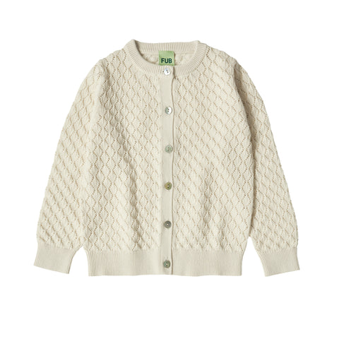 Fub Pointelle Cardigan