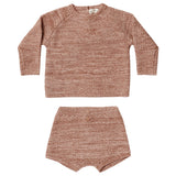 Quincy Mae Summer Knit Set Sienna Heather