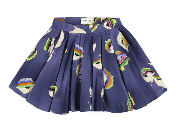 Morley Target Bellprint Blue Skirt