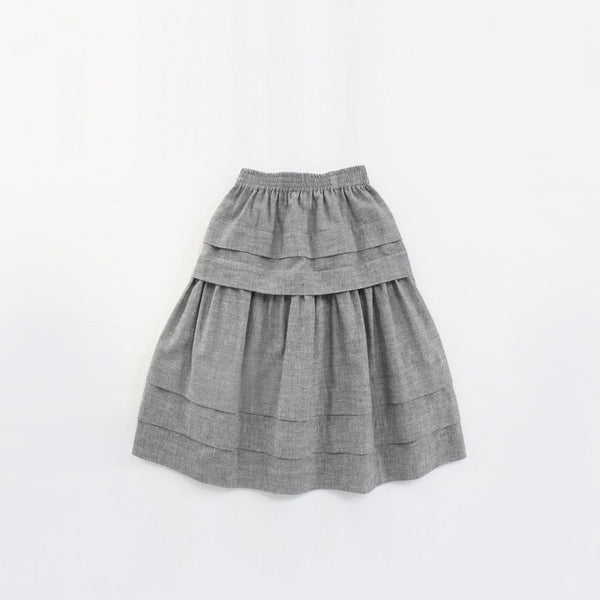 VENERA ARAPU BUBBLE GREY SKIRT