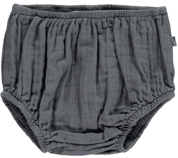 MINI SIBLING BLOOMERS CHARCOAL