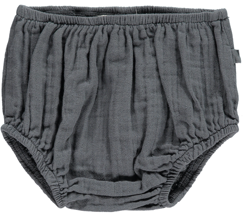 MINI SIBLING BLOOMERS CHARCOAL