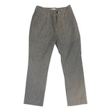 LIHO ASTON PANTS GREY/WHITE PINSTRIPES