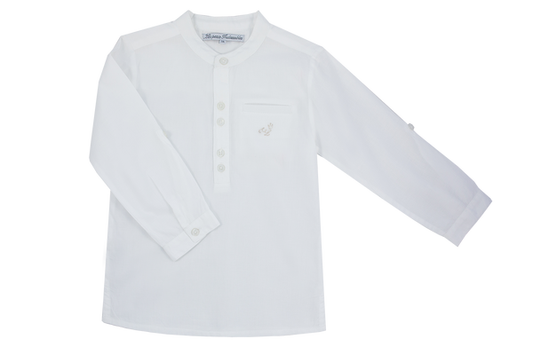 Les Petits Inclassables Emile Shirt White