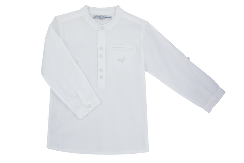 Les Petits Inclassables Emile Shirt White