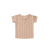 QUINCY MAE POINTELLE TEE | BLUSH