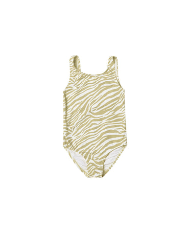 RYLEE & CRU MOXIE ONE-PIECE || ZEBRA