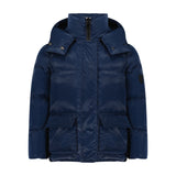 SCOTCH BONNET COAT MATT NAVY POCKET