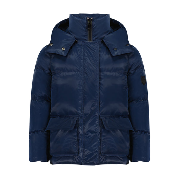 SCOTCH BONNET COAT MATT NAVY POCKET