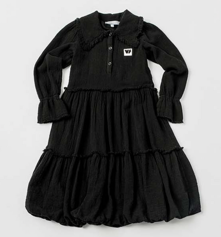 VENERA ARAPU WOOD FORCE DRESS BLACK