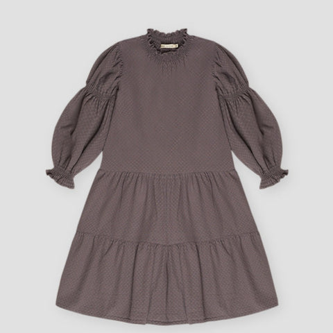 The New Society Brigitte Dress Plum