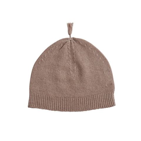 BELLE ENFANT TASSEL HAT BARK - BABY ELAINE