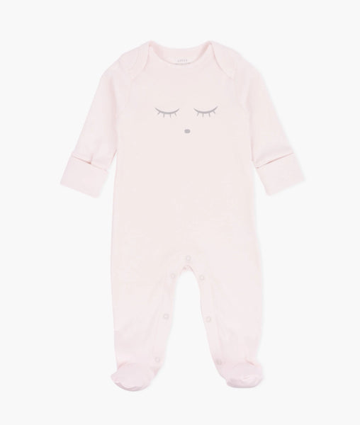 Livly Sleeping Cutie Cover Footie pink/grey