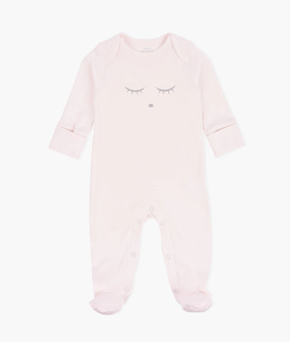 Livly Sleeping Cutie Cover Footie pink/grey