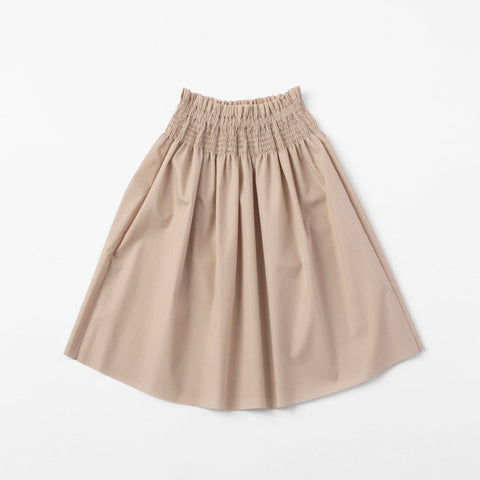 Venera Arapu Zen Flake Skirt Beige