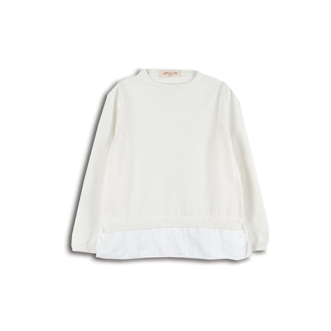 AMELIA AURORA SWEATSHIRT W/PLEATS