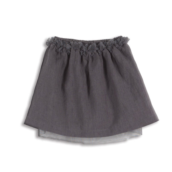 AMELIA CARMEN TULLE SKIRT GREY - BABY ELAINE