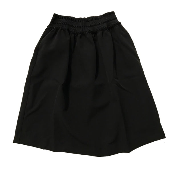 NEUCES BLACK PEONIA SKIRT