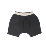 AMELIA MILANO TANO LINEN SHORTS GREY - BABY ELAINE