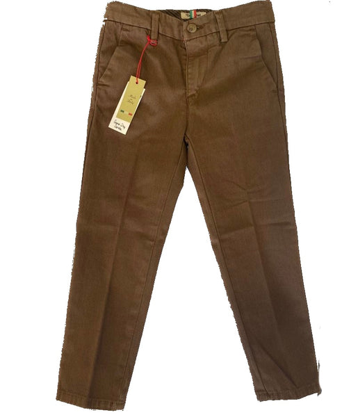 NUPKEET COTTON PANTS CAMEL