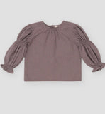 The New Society Brigitte Blouse Plum