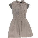 LAMANTINE SHABORI GREY ELASTIC DRESS - BABY ELAINE