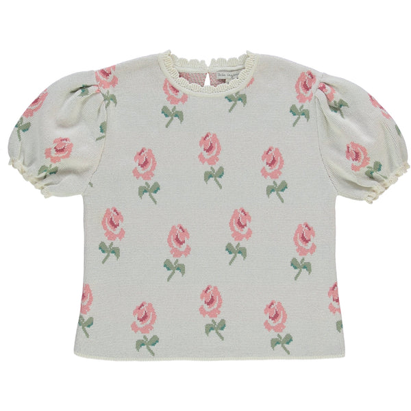 Bebe Organic Katerina Top Vintage Rose