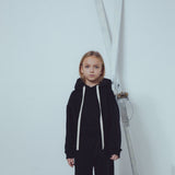 Unlabel Glad Crop Hoodie Black