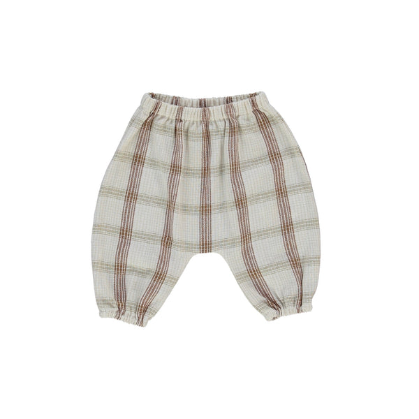 Bebe Organic Villem Pants Rustic Check